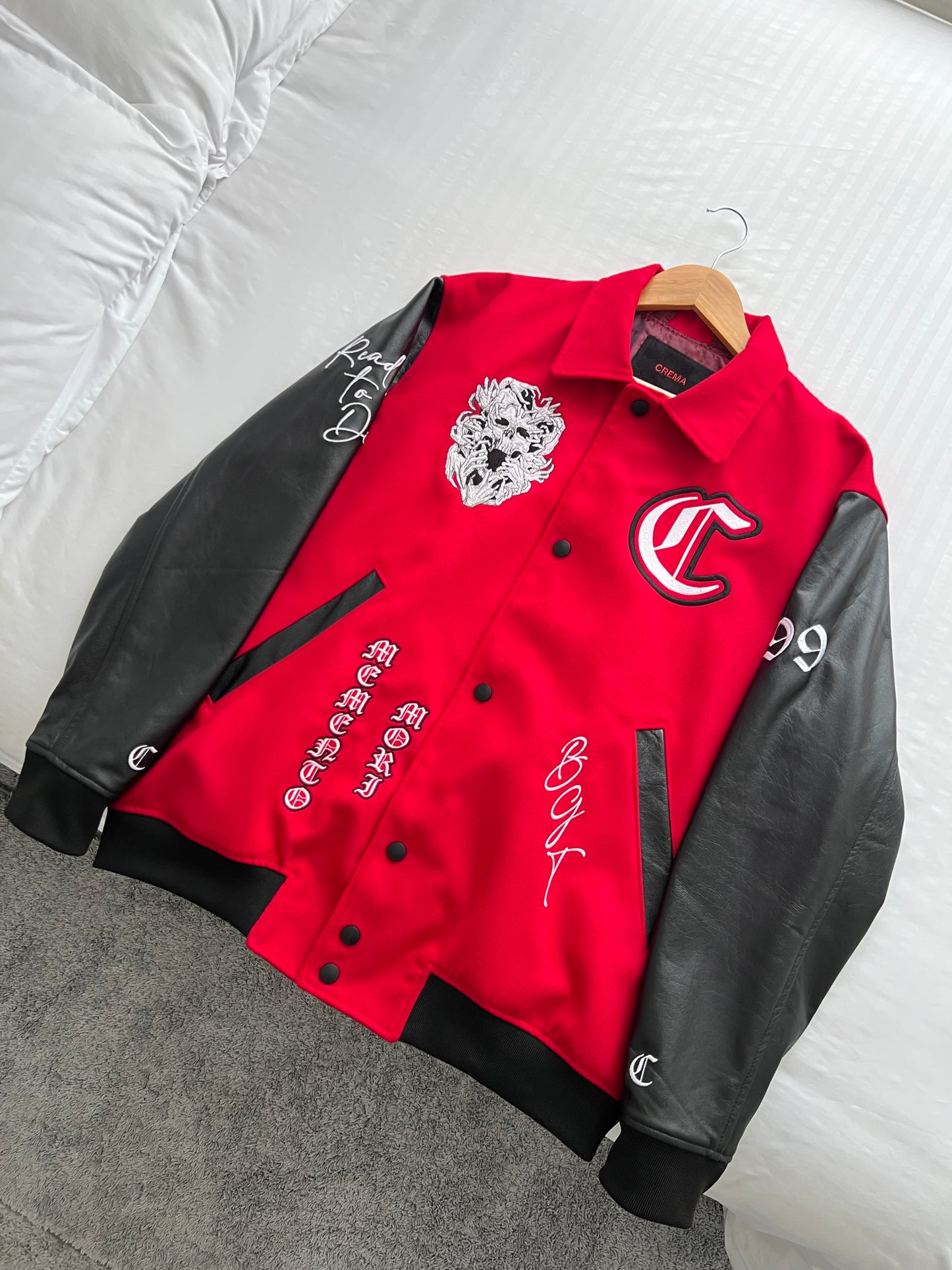 Varsity Jacket "MEMENTO MORI"