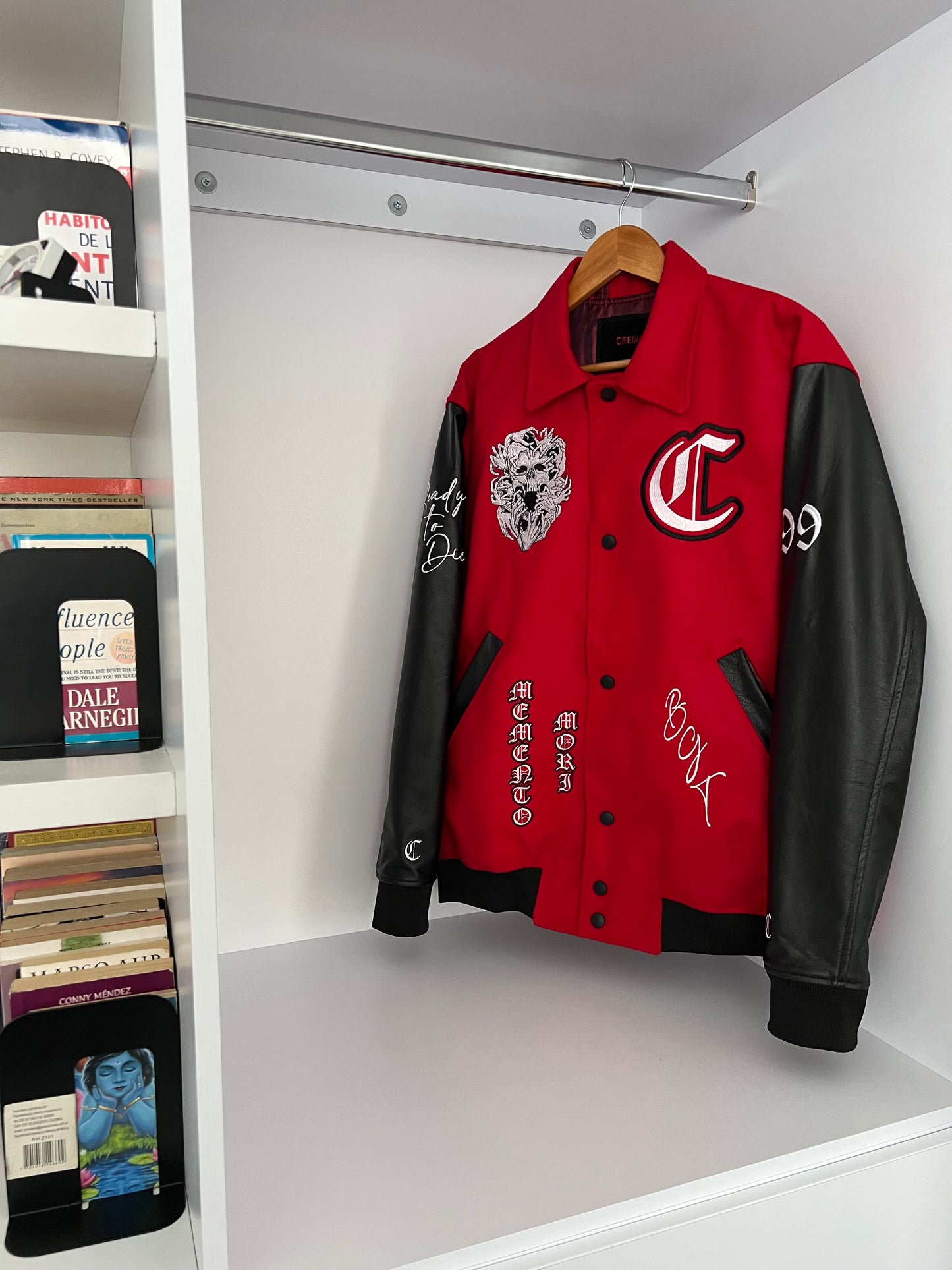 Varsity Jacket "MEMENTO MORI"