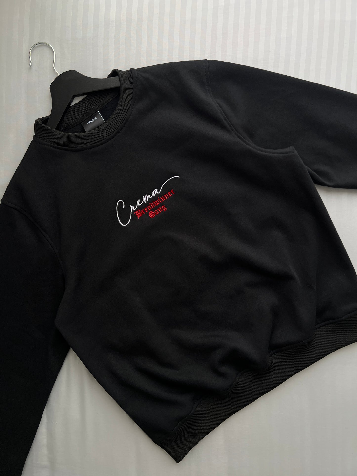 Crewneck "Bread Winner Gang" White Suit Edition