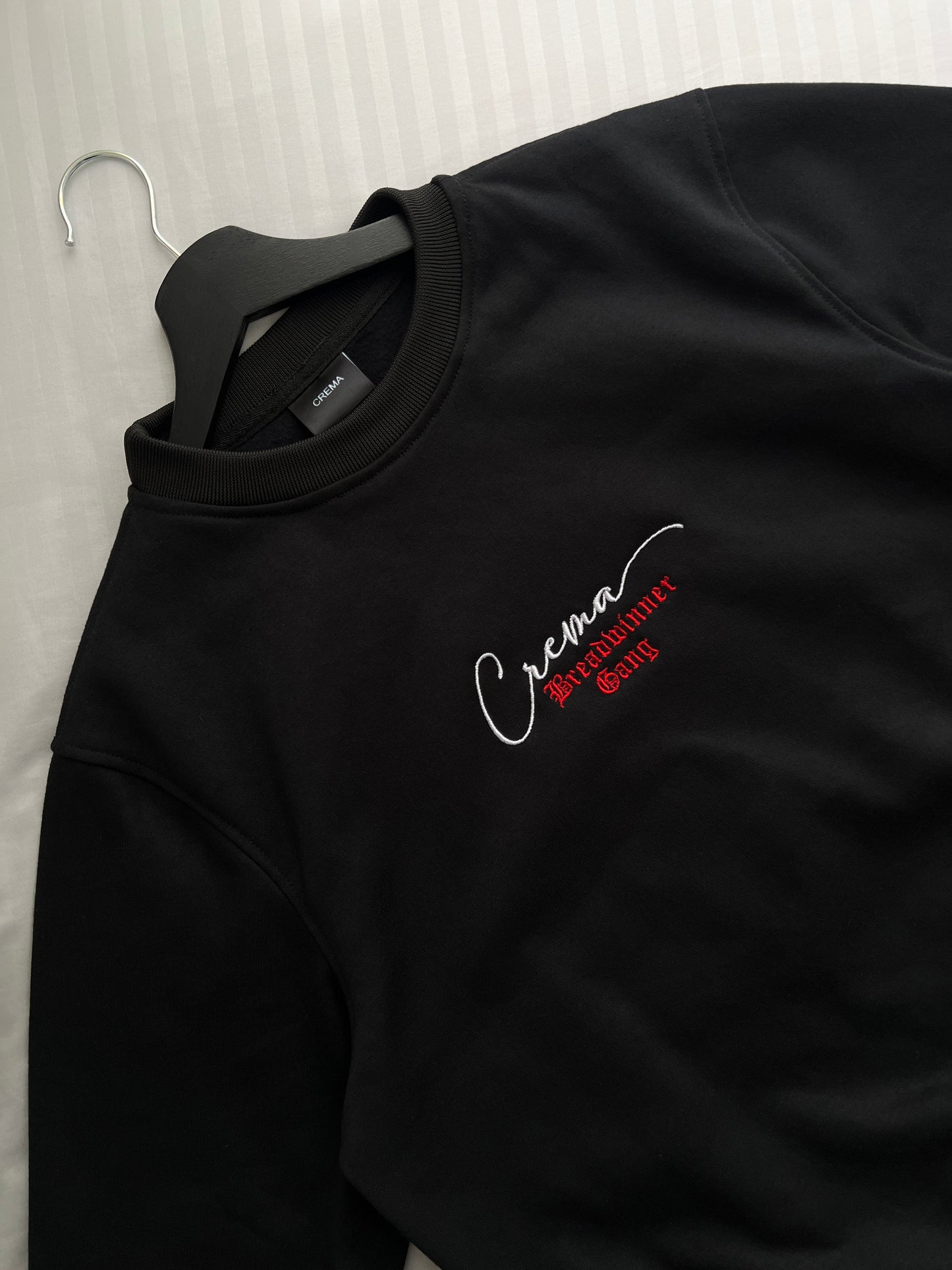 Crewneck "Bread Winner Gang" White Suit Edition